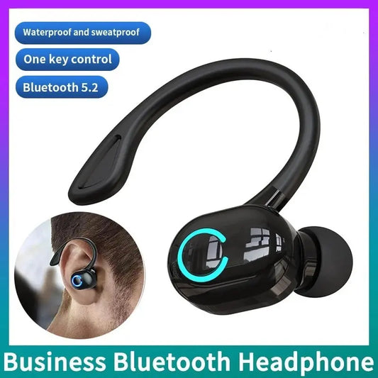S10 New Earphone Bluetooth Earphone Business Single Ear Earphone with Good Sport Range and Noise Reduction Wearing